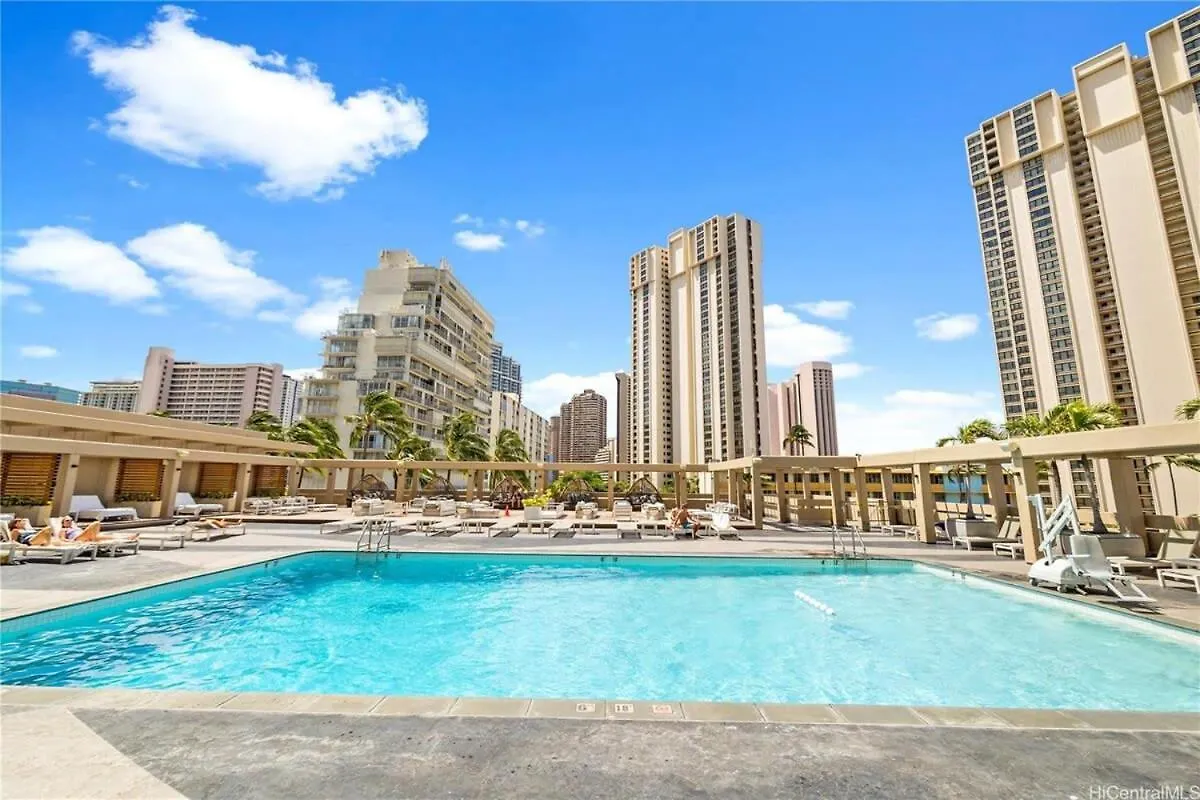 Studio Ocean View & Balcony 1118 Honolulu Stany Zjednoczone Ameryki